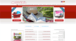 Desktop Screenshot of morawa.com