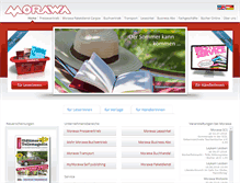 Tablet Screenshot of morawa.com